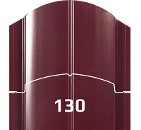 Металлоштакетник Европланка 130 мм 